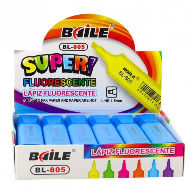 Evidenziatore neon blu