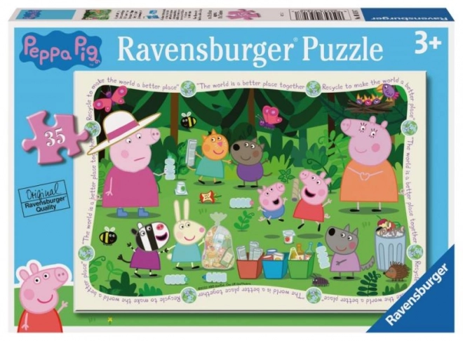 Puzzle 35 pezzi Peppa Pig