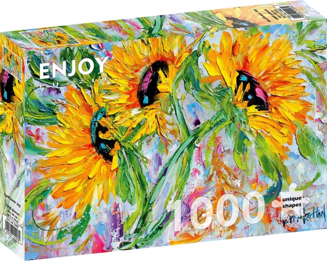 Puzzle ENJOY Sunflower Delight 1000 Pezzi