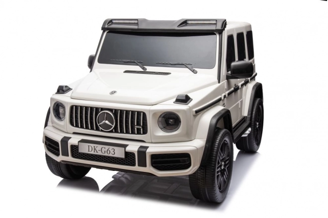 Auto elettrico Mercedes G63 XXL bianco 24V