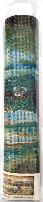 Dipinto di diamante L'Ultima Cena 80x40 cm