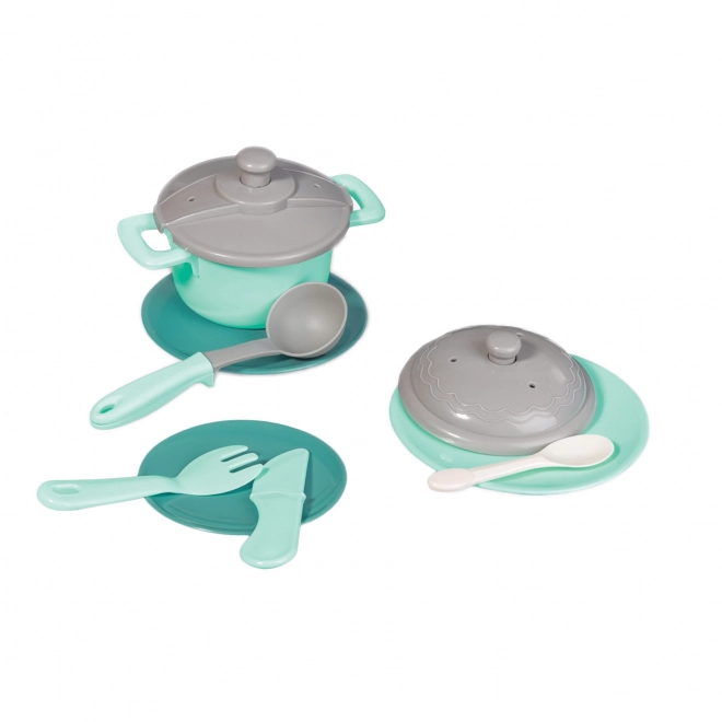 Set cucina con fornello e pentole Collezione Sky