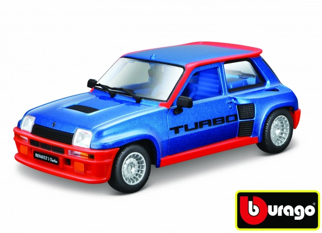 Modellino Auto Renault 5 Turbo Blu by Bburago