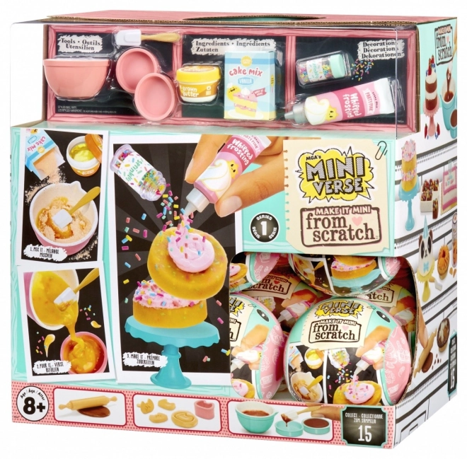 Figure di Miniverse Mini Cucina da Zero 15 pz