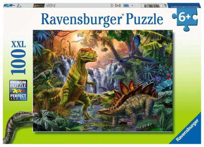 Puzzle RAVENSBURGER nel regno dei dinosauri XXL 100 pezzi