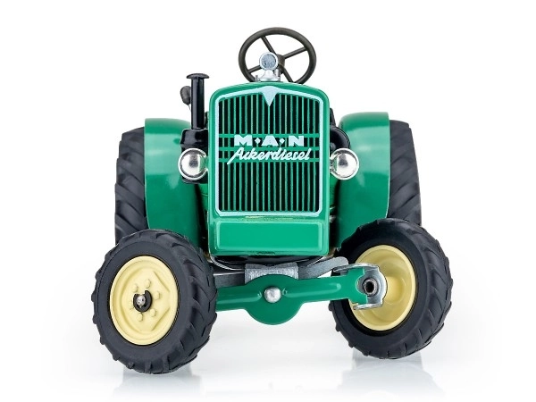 Trattore Verde MAN AS 325A a Molla 1:25