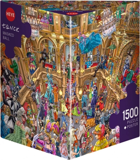 Puzzle Ples con Maschere 1500 Pezzi