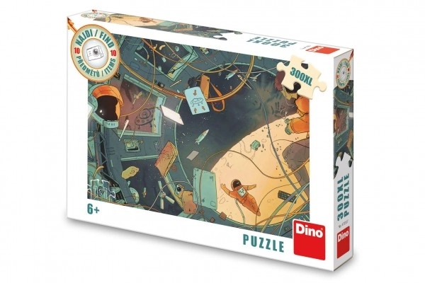 Puzzle Bambini Trova 10 Oggetti Spazio XL 300 Pezzi