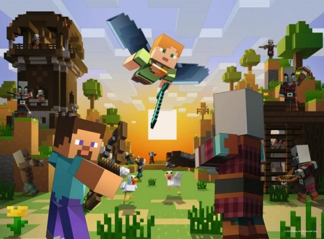 Puzzle Minecraft 150 pezzi
