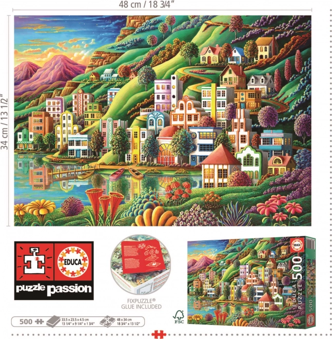 Puzzle porto nascosto EDUCA 500 pezzi