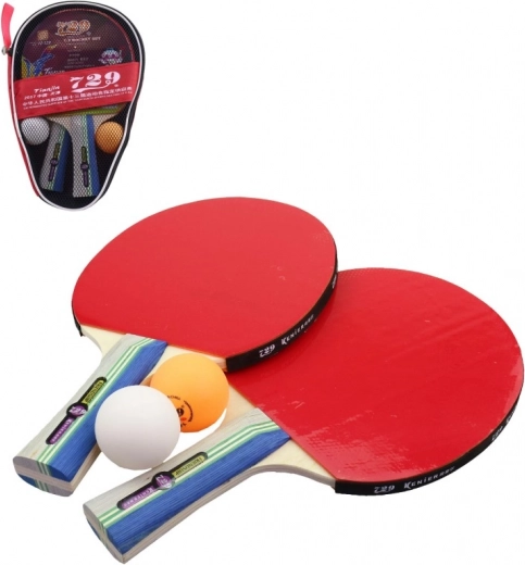 Set di racchette da ping-pong e 2 palline
