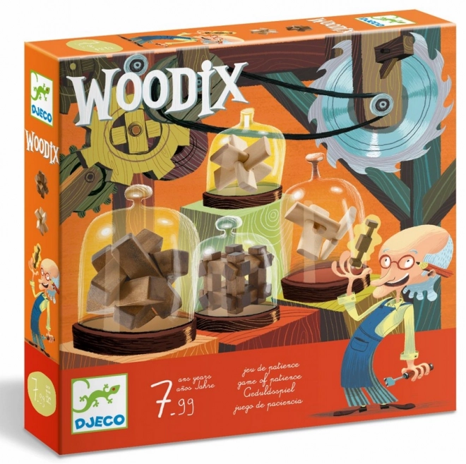 Set di rompicapi 3D in legno DJECO
