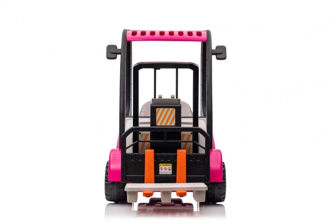 Carrello elevatore elettrico rosa