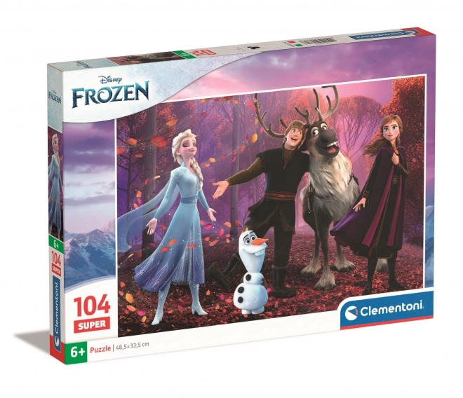 Puzzle SuperColor FROZEN 104 Pezzi