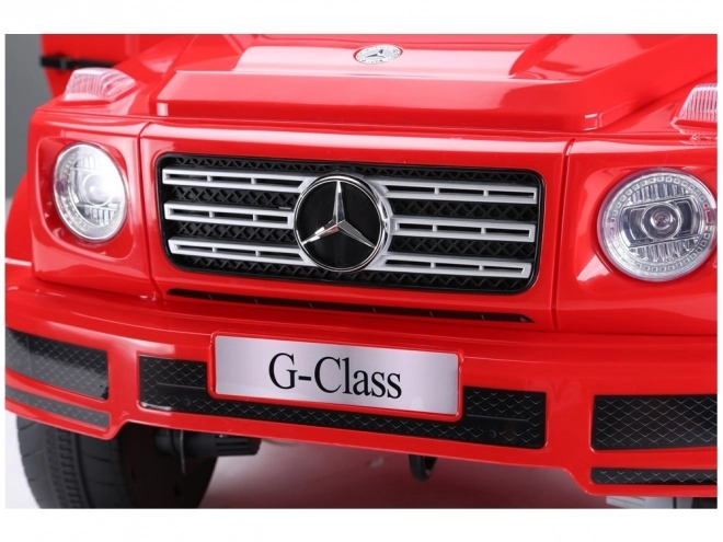 Auto elettrica per bambini Mercedes G500 rosso