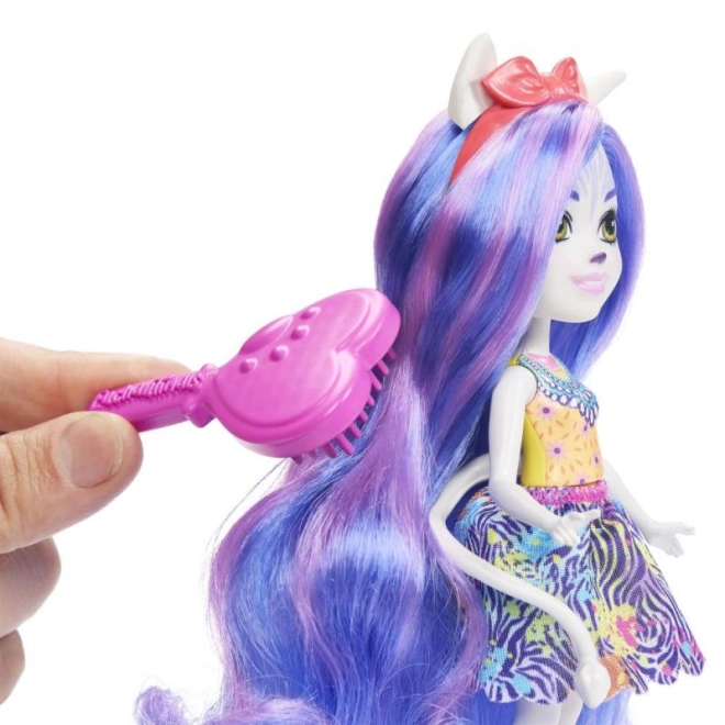 Lunghi capelli da pettinare