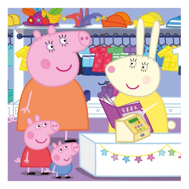 Puzzle Peppa Pig 3x55 pezzi