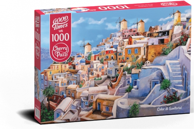 Puzzle Colorato Santorini 1000 Pezzi