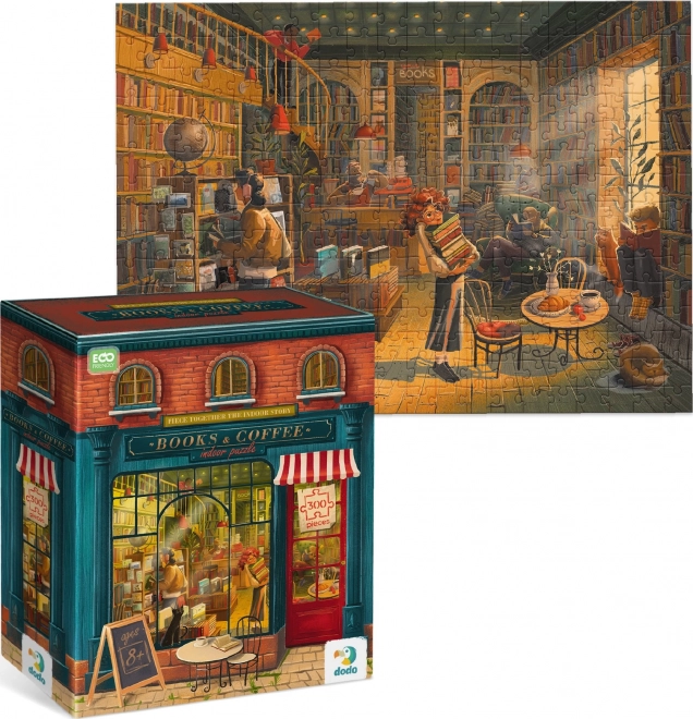 Puzzle Libreria 300 Pezzi