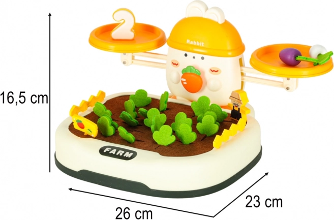 Gioco interattivo per bambini - Campo di carote