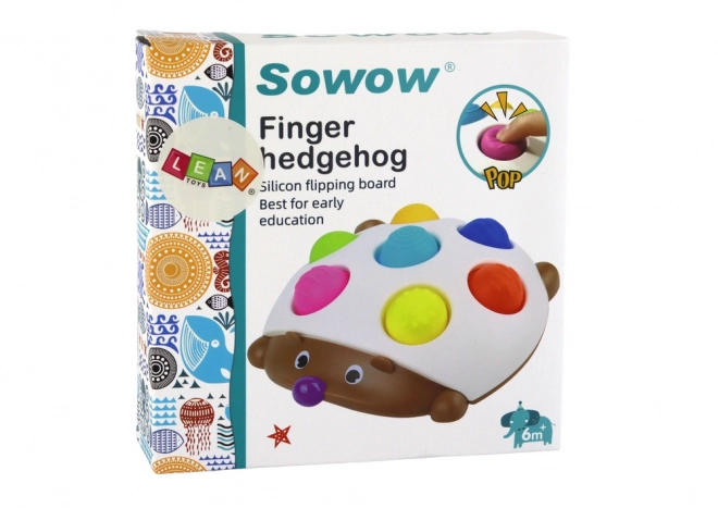 Tavola divertente sensoriale riccio Montessori