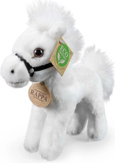 rappa cavallo di peluche bianco 20 cm eco‑friendly