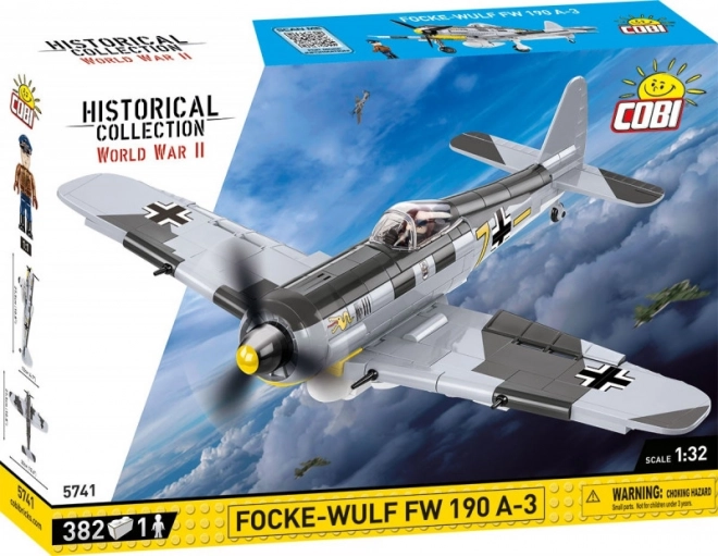 Focke-Wulf Fw 190 A3 II Guerra Mondiale - Set di costruzione COBI