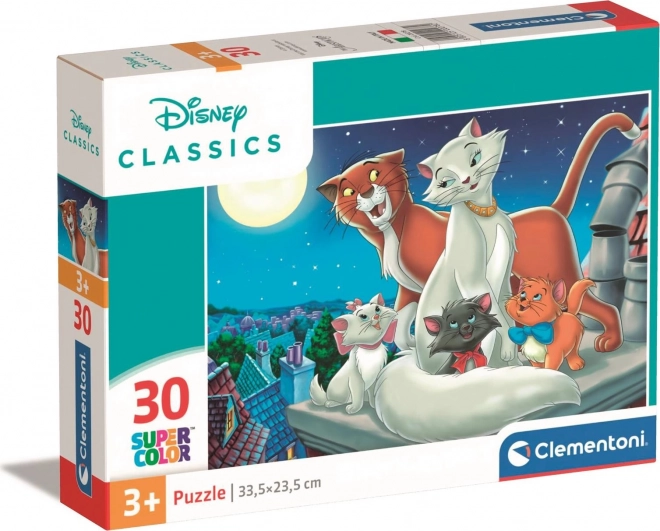 Puzzle Clementoni Disney Aristogatti 30 pezzi