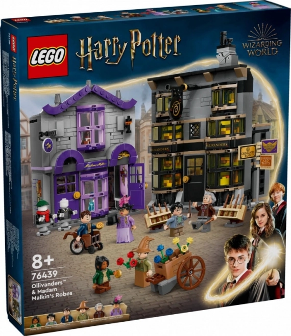 Set costruzioni LEGO Harry Potter Negozi di Ollivander e Madame Malkin