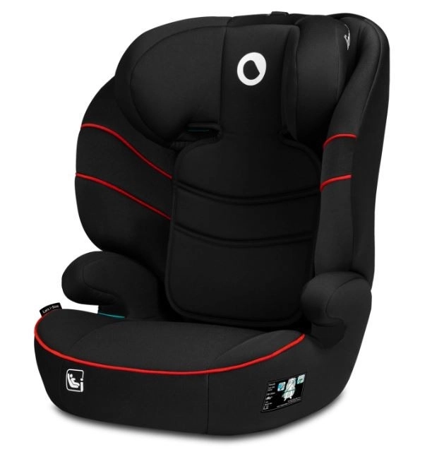 Seggiolino Auto Lionelo Lars i-Size Nero Rosso – Sport nero rosso