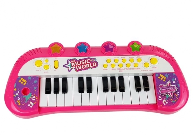 Pianola rosa 24 tasti