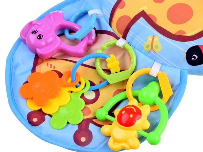 Cuscino stabilizzatore per bambino con giochi colorati – Giraffa