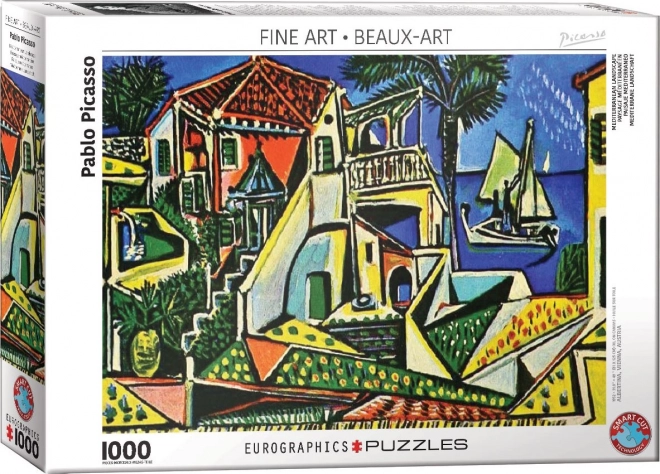 Puzzle Paesaggio Mediterraneo da 1000 Pezzi