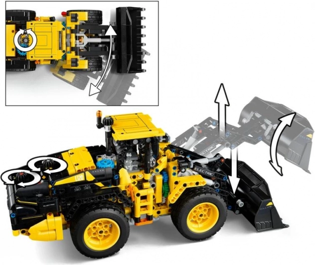 Caricatore Volvo L120 Elettrico LEGO Technic