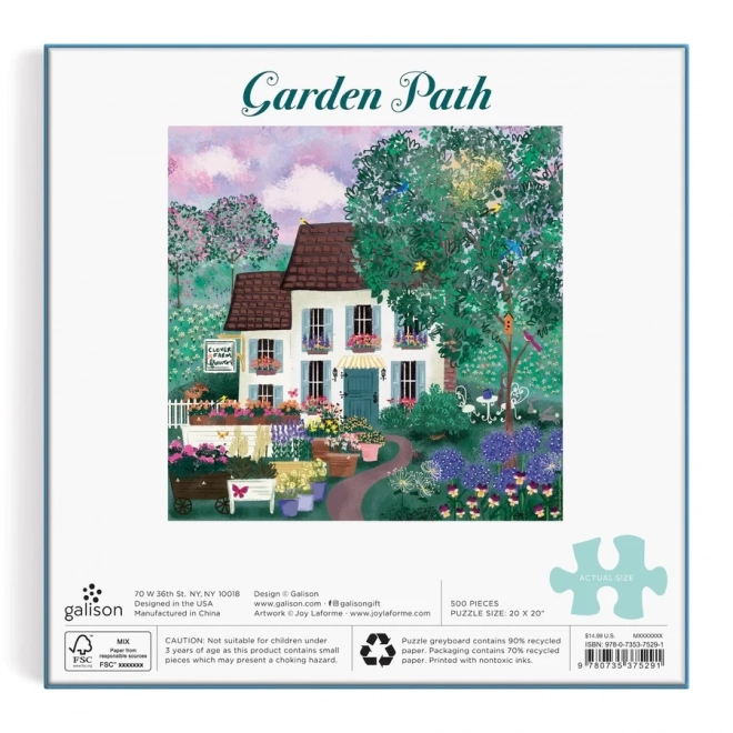 Puzzle Sentiero del Giardino 500 Pezzi