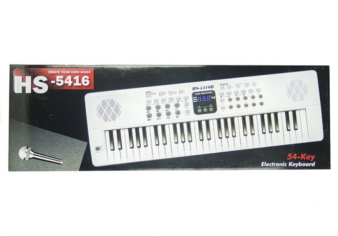 Pianola elettrica con microfono e USB