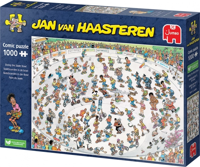 Puzzle Jan van Haasteren - Corsa sul Circuito 1000 Pezzi