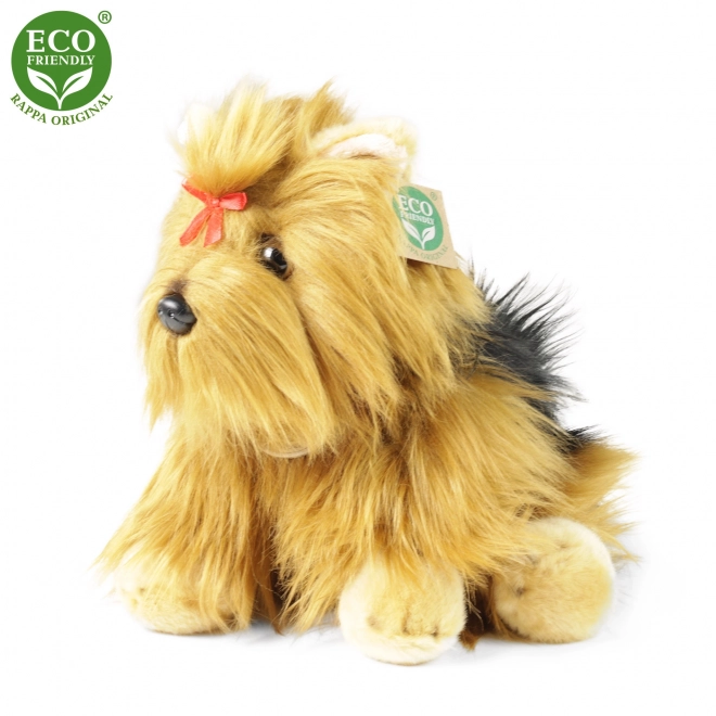 Cane Peluche Yorkshire Seduto 30cm Eco-Friendly