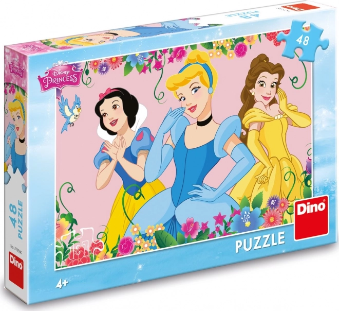 Puzzle Principesse Disney Fiorite 48 Pezzi