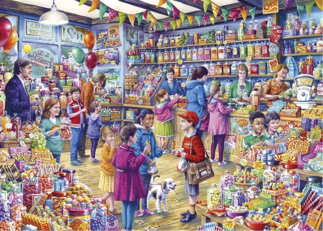 Puzzle vecchia pasticceria 1000 pezzi