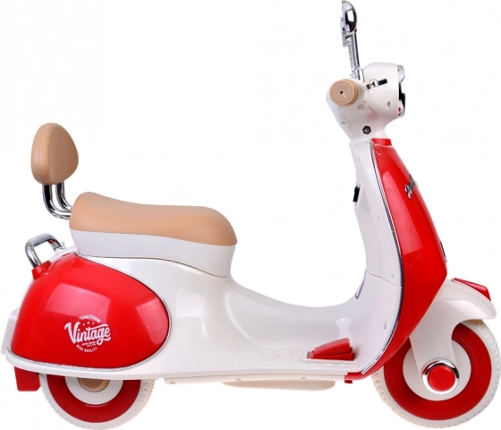 Classico monopattino elettrico per bambini arancione – Rosso