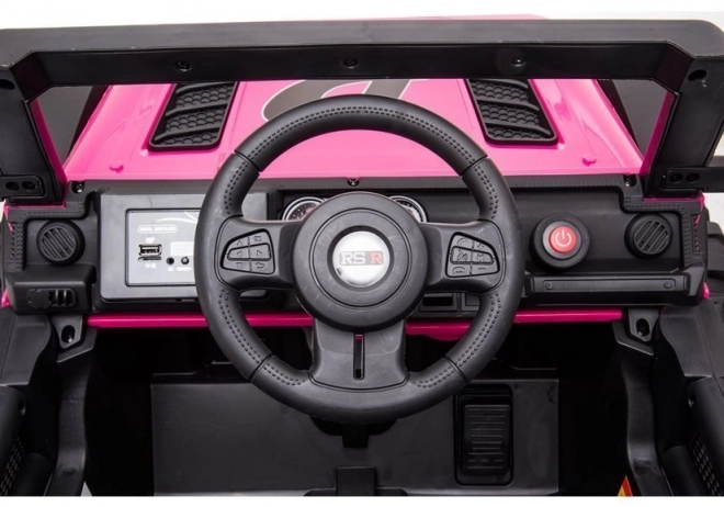 Auto elettrica BBH-016 rosa