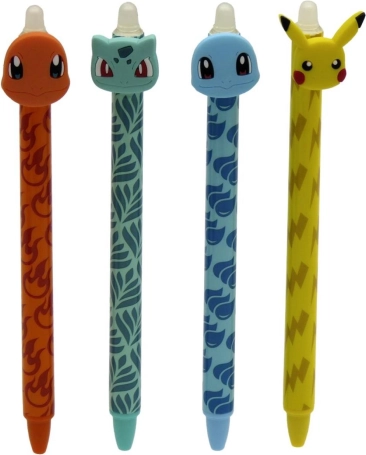Penna cancellabile Pokémon con gomma terminale