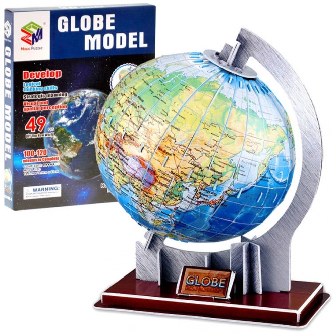 Puzzle 3D Globo Terrestre 49 Pezzi