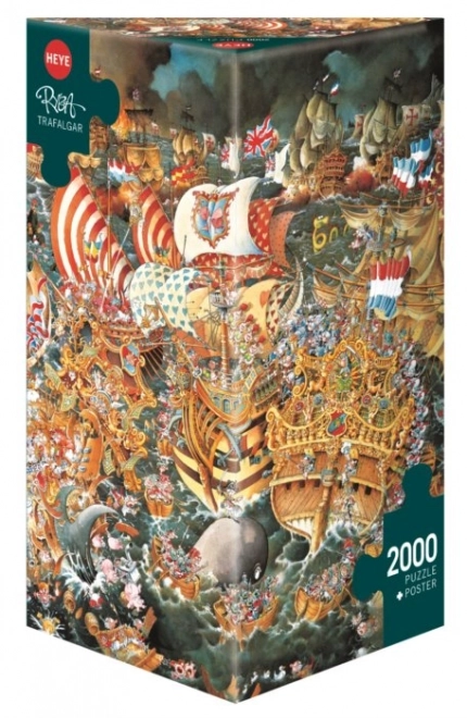 Puzzle HEYE la Battaglia di Trafalgar 2000 pezzi