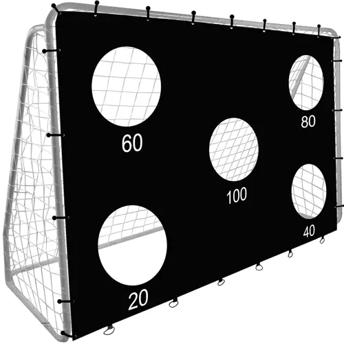 Porta da calcio e telo da allenamento Trizand