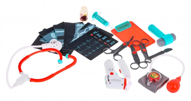 Carrello medico interattivo per bambini 3+ con funzioni di EKG e accessori