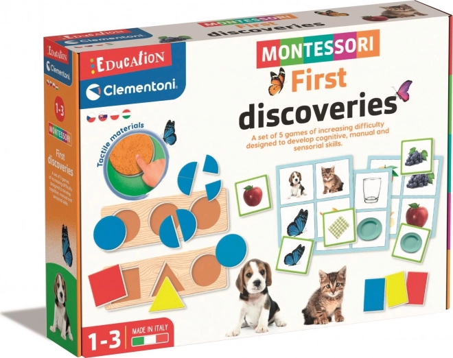 Clementoni Set Montessori: Prime scoperte