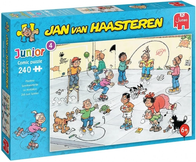 Puzzle Junior JUMBO 240 pezzi di Jan van Haasteren - Tempo di gioco