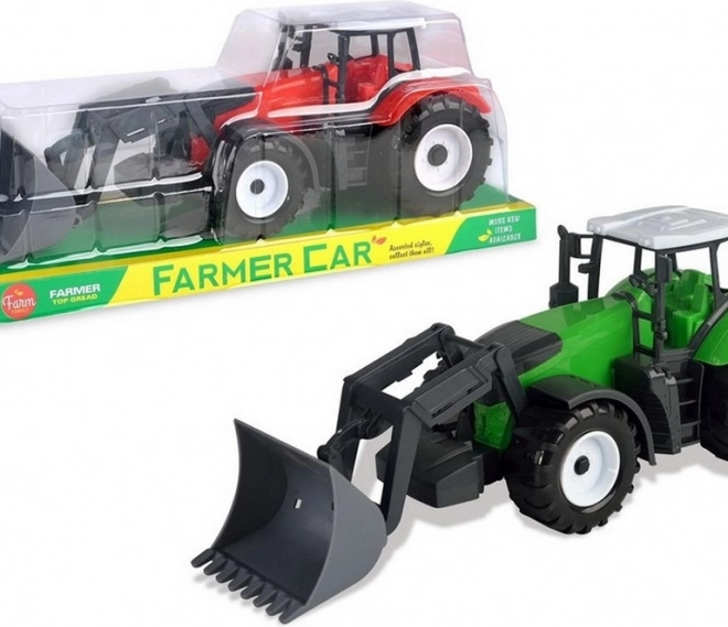 Trattore con caricatore frontale per bambini